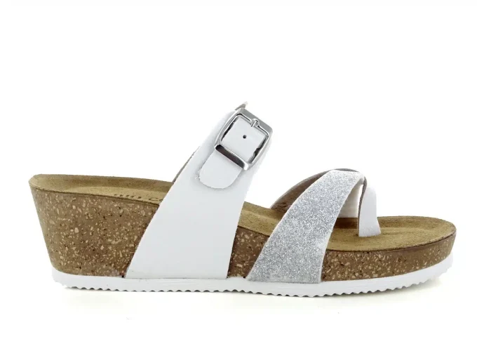 Bio Color's infradito donna "oro e argento"