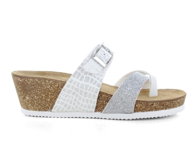 Bio Color's infradito donna "oro e argento"