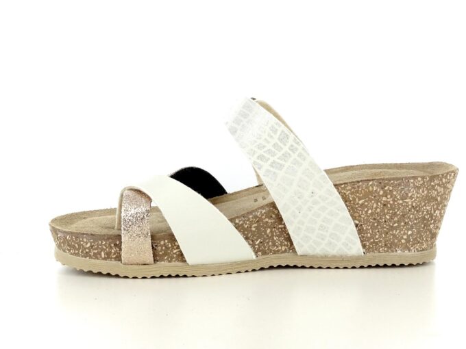 Bio Color's infradito donna "oro e argento"