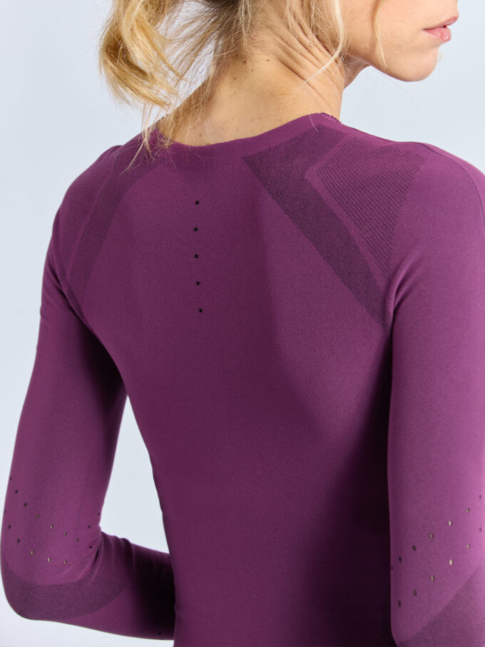 Maglia termica donna traspirante taglio vivo OXYBURN INNOVA