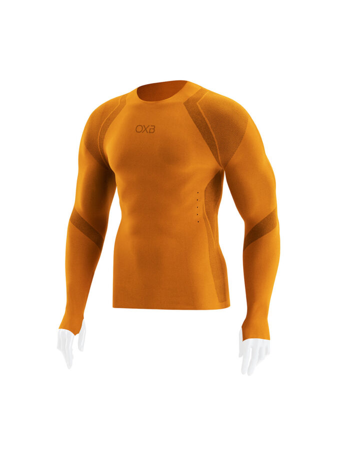 Maglia termica uomo traspirante - taglio vivo - OXYBURN FUZEE
